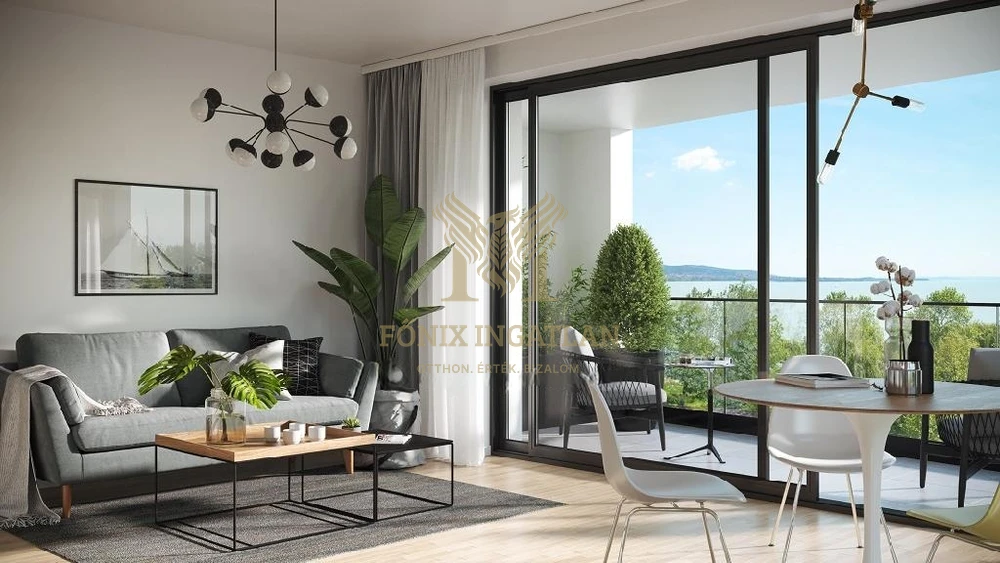 Újépítésű, penthouse lakás Keszthelyen