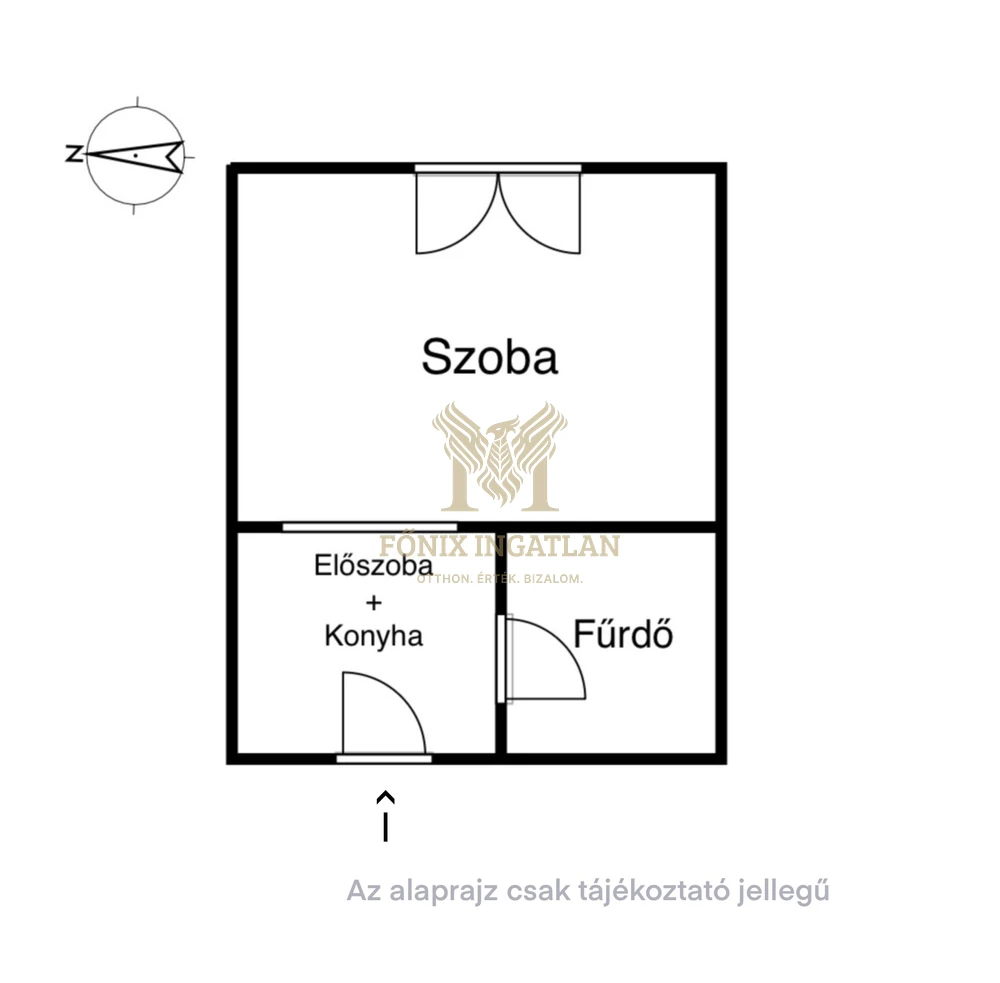 Balatonlellén, a Szent István úton eladó 20 m²-es nyaraló!